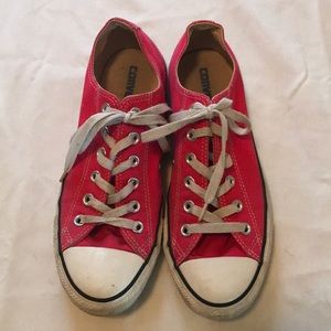 Hot pink Converse All Stars W9 M7